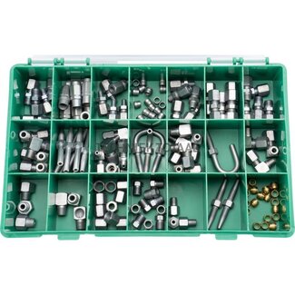 Replacement parts box central lubrication, without lines - 130 pieces