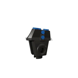 Interchangeable lug for holder, wall thickness 40 mm