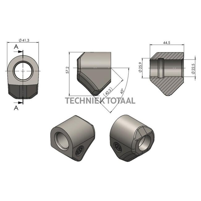 Holder for interchangeable lug