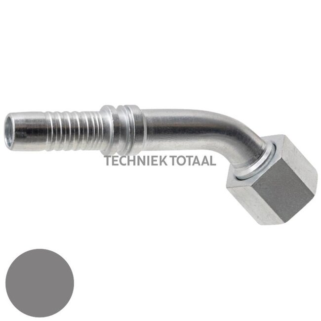 Pressnippel Dry Fit ORFS-Überwurfmutter 9/16", 45°, DN 10