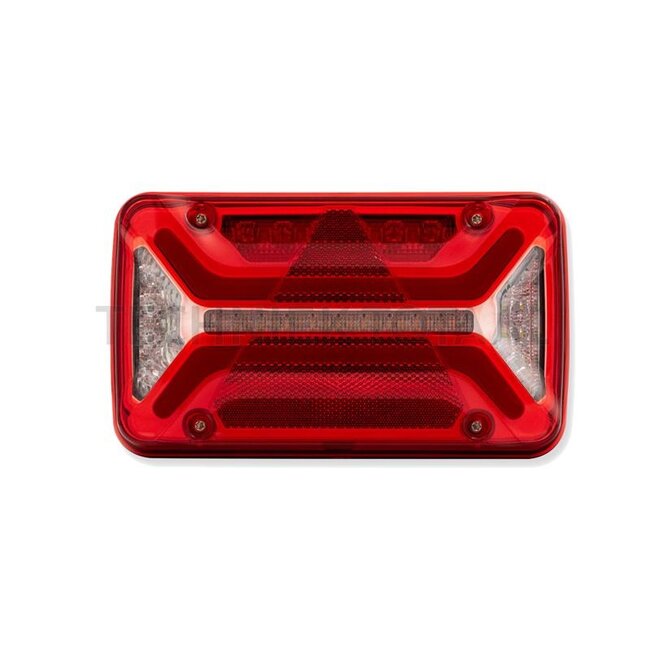 ASPÖCK LED rear light Multiled III 12/24 V, 240 x 140 x 52 mm, right