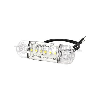 LED front position light 12 - 24 V, cable 0.23 m, IP 66/68