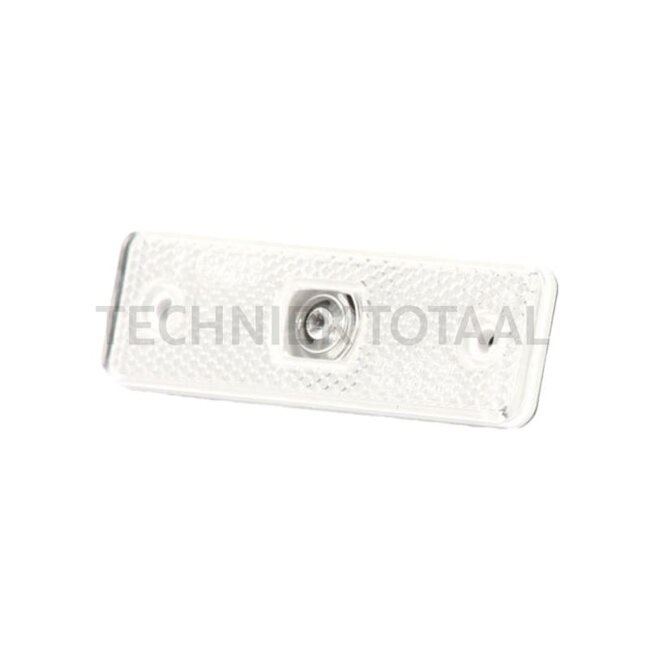 LED outline light front 12 - 24 V, rectangular, with reflector