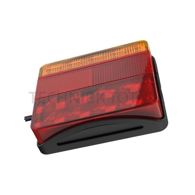 LED rear light 12/24 V, 96 x 80 x 25.5 mm Case IH, John Deere