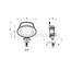 Arbeitsscheinwerfer LED CARBONLUX oval 10 - 30 V, 12 W, 2000 lm