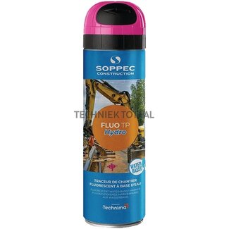 Soppec Construction marking spray Fluo TP Hydro pink - 500 ml