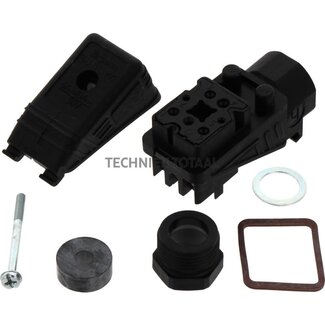 Groeneveld-Beka Hirschmann plug 7-pin, cable socket GO 070 WF, for control unit
