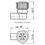 Groeneveld-Beka Bayonet plug 7-pin complete, for 2-, 4- and 5-wire cable | 10128075
