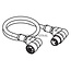 Groeneveld-Beka Connection cable M12x1 angled, socket and plug, 0.6 m | 10122279