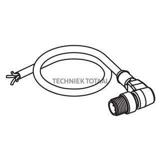 Groeneveld-Beka Connection cable M12x1 angled, plug without socket, 5 m