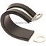 Groeneveld-Beka Pipe clamp with rubber insert Ø 20 mm, version 12 mm, hole 5.3 mm | 10105169