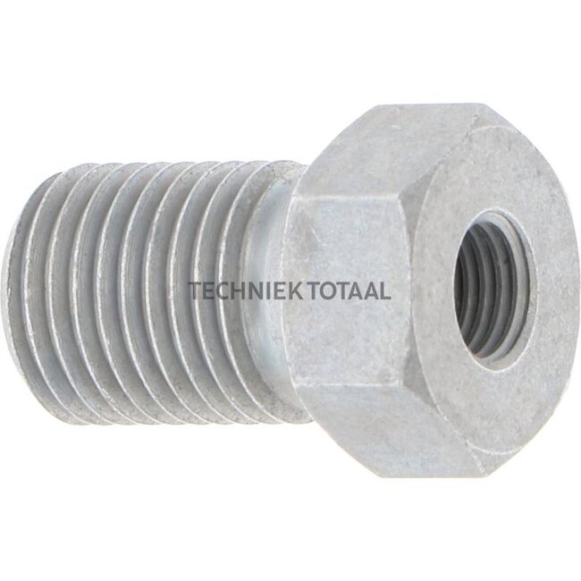 Groeneveld-Beka Bulkhead fitting galvanized M14 x 1.5, female thread M8 x 1, pipe 4 mm | 10105280