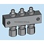 Groeneveld-Beka Nippelblock 2x Schmiernippel 180°, 2x Rohr Ø 6 mm, L1 52 mm | 10104620