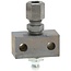 Groeneveld-Beka Nippelblock 2x Schmiernippel 180°, 2x Rohr Ø 6 mm, L1 52 mm | 10104620
