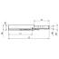 Groeneveld-Beka Nipple DN 4 galvanized, pipe 6 mm, L1 28 mm, L2 48 mm | 10100497