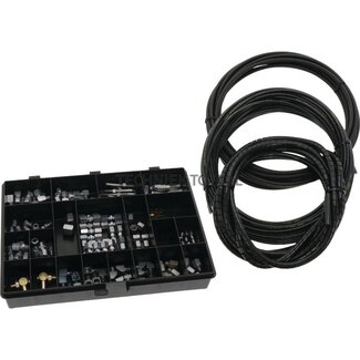 Groeneveld-Beka Assortment case lubrication lines and fittings, large