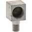 Corner threaded fitting 90° version 1, M6 tapered / M10 x 1