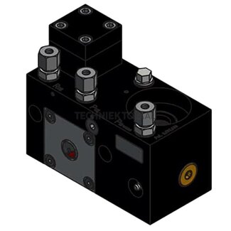 Groeneveld-Beka Grease pump HAMAX compact hydraulic, for cartridge type L