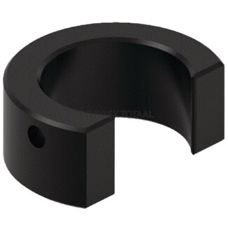 Lubrication point protective ring Ø 100/80 mm, height 25 mm