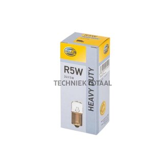 HELLA Glühlampe R5W 24 V, 5 W, BA15s