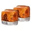 HELLA Indicator/position light 12 V, R21W/C5W, yellow/white - 2 pieces | 2BE 003 014-251