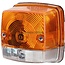 HELLA Blink-Positionsleuchte 12 V, R21W/C5W, gelb/weiß - 2 Stück | 2BE 003 014-251