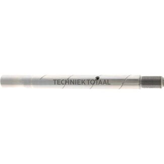 Lubricating threaded bolt 42CrMo4 Ø 25 x 250 mm, M22 x 1.5, LG 35 mm
