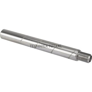 Lubricating threaded bolt 42CrMo4 Ø 35 x 290 mm, M27 x 2, LG 35 mm