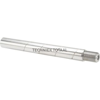 Lubricating threaded bolt 42CrMo4 Ø 50 x 420 mm, M42 x 3, LG 55 mm
