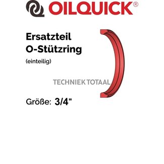 OILQUICK O-ring/support ring 3/4" OilQuick OQ60 - OQ90