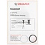 OILQUICK O-ring/support ring 3/4" OilQuick OQ60 - OQ90