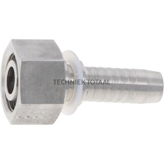Perspilaar RVS DKOL M30 x 2, buis Ø 22 mm, DN 20