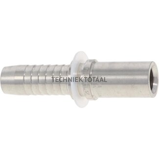 Pressnippel Edelstahl Rohrstutzen RSL/RSS Rohr Ø 6 mm, DN 06