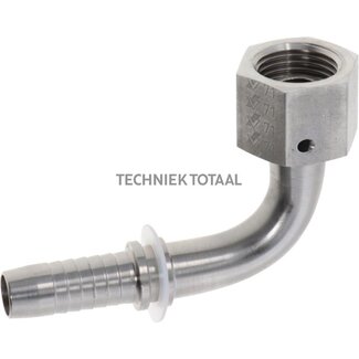 Pressnippel Edelstahl DKR BSP 1/2", 90°, DN 12