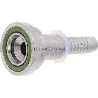 Swage fitting stainless SFS SAE flange 3/4", 6000 PSI, DN 16