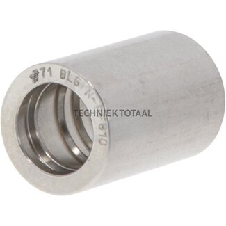 Pressfassung SAE 100 R7 DN 08 (5/16"), Edelstahl