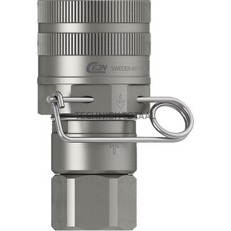 Cejn Schraubkupplung TLX 607 Stecker 3/4" BSP, DN 19, 420 bar
