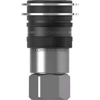 Cejn Kupplungsmuffe X65 Schott, Innengewinde G 3/8" BSP, DN 10, NBR
