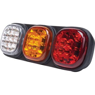 Rückleuchte LED 12/24 V, 334 x 112 x 57 mm, links