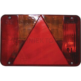 Achterlicht 12 V, 240 x 140 x 52 mm, lampen 21/5 W en 21 W, rechts