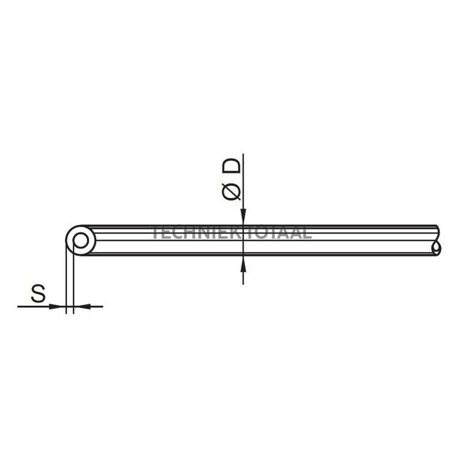 Groeneveld-Beka Kunststoffrohr 4 x 0,85 mm, hart, mit Fließfett - 10 Meter | 10174062
