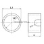 Groeneveld-Beka Protective ring grease point L1 60 mm, L2 50 mm, galvanized steel | 10106010