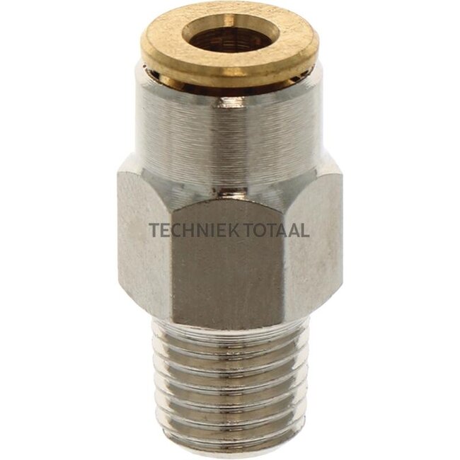 Groeneveld-Beka Gerader Steckverbinder M8x1k, Rohr Ø 4 mm | 10123473