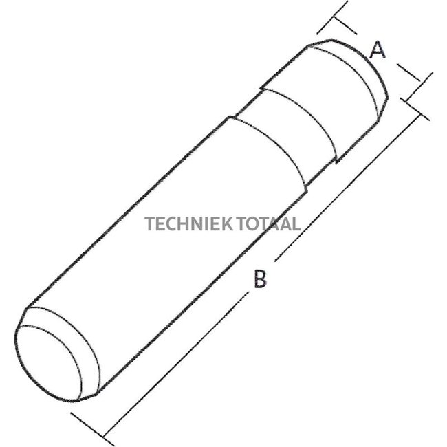 Zahnsicherungsbolzen J450, 24 x 141 mm Caterpillar M312 - M320 | 8E-8468