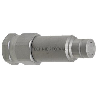 Faster Coupling plug 3FFH, female thread 1/2" BSP, DN 12, 350 bar