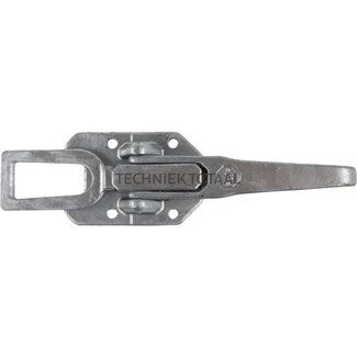 Eccentric catch with long loop, galvanized