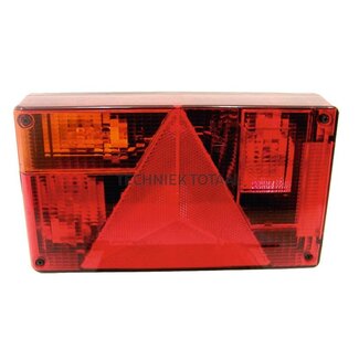 Rear light right with triangular reflector, Jokon 595