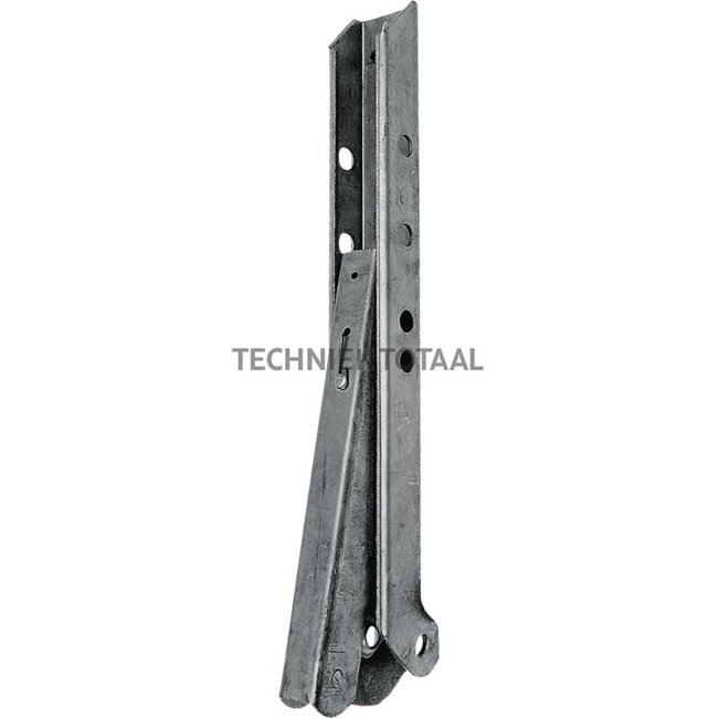 Adjustable flap hinge complete 3-piece, 515 mm