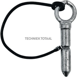 Locking pin for adjustable flap hinge, Ø 13 mm, 65 mm