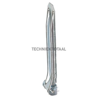 M-profile hinge galvanized, 270 mm, with hinge pin and bearing
